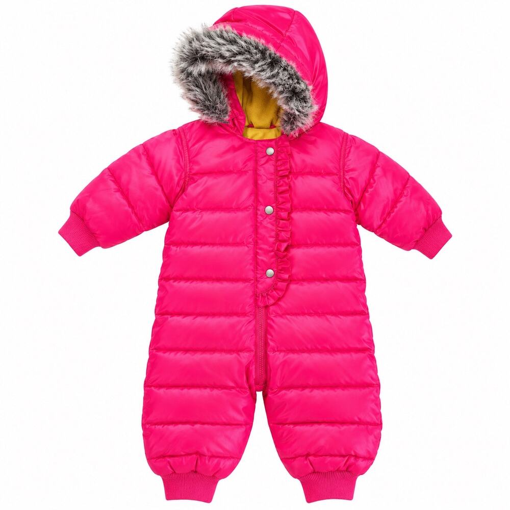 Hanna Andersson Baby Down Bunting Snowsuit - Pink
